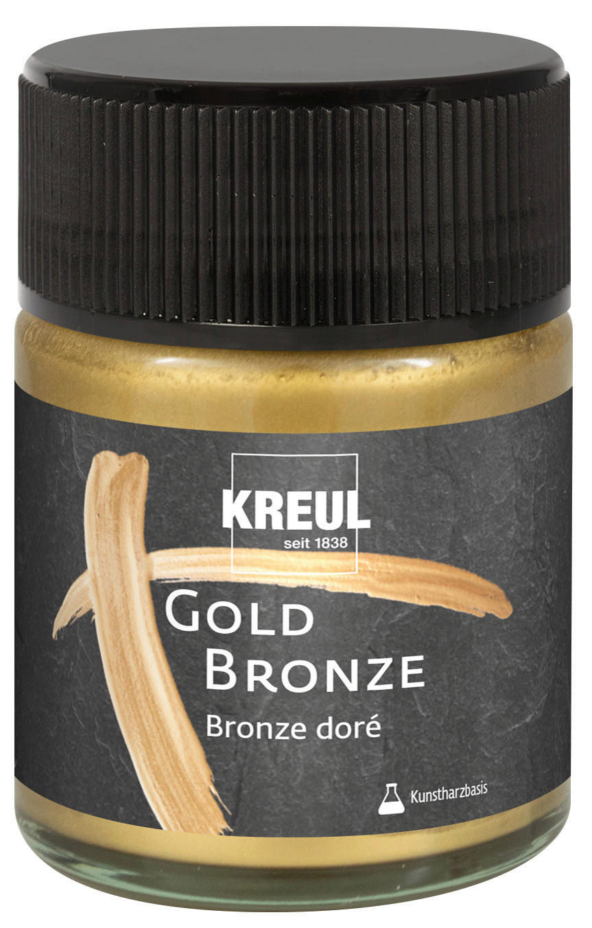 ACRYLFARBE - Goldfarben, Basics (4,5/6,5/4,5cm)