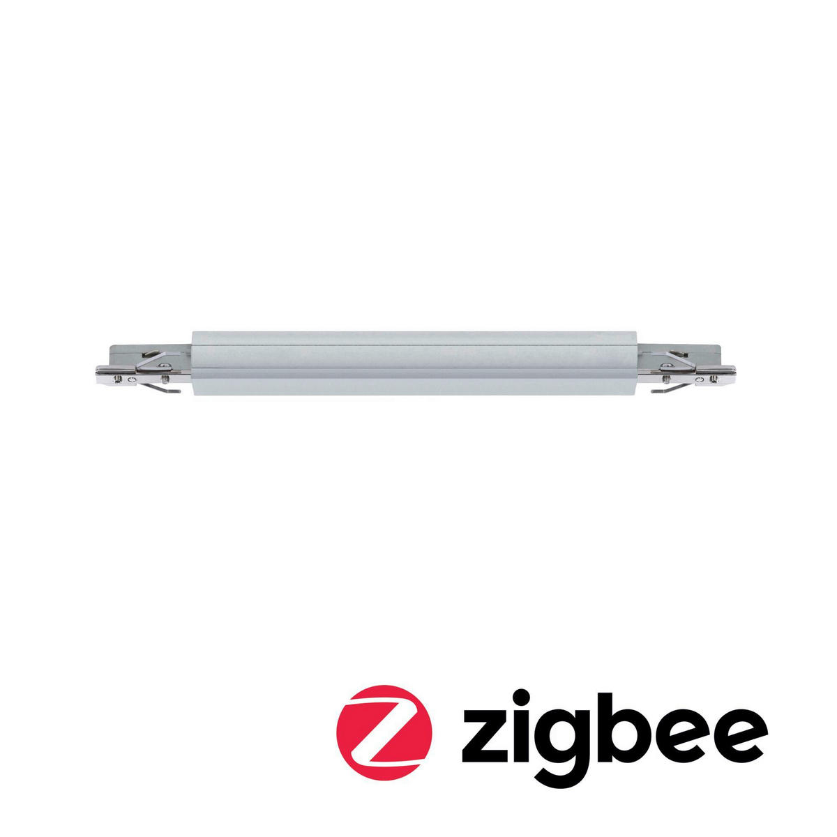 SCHIENENSYSTEM-STROMTRENNER URail ZB Dimm/Switch 24,0/1,8/2,1 cm   - Chromfarben, Basics, Kunststoff (24,0/1,8/2,1cm) - Paulmann