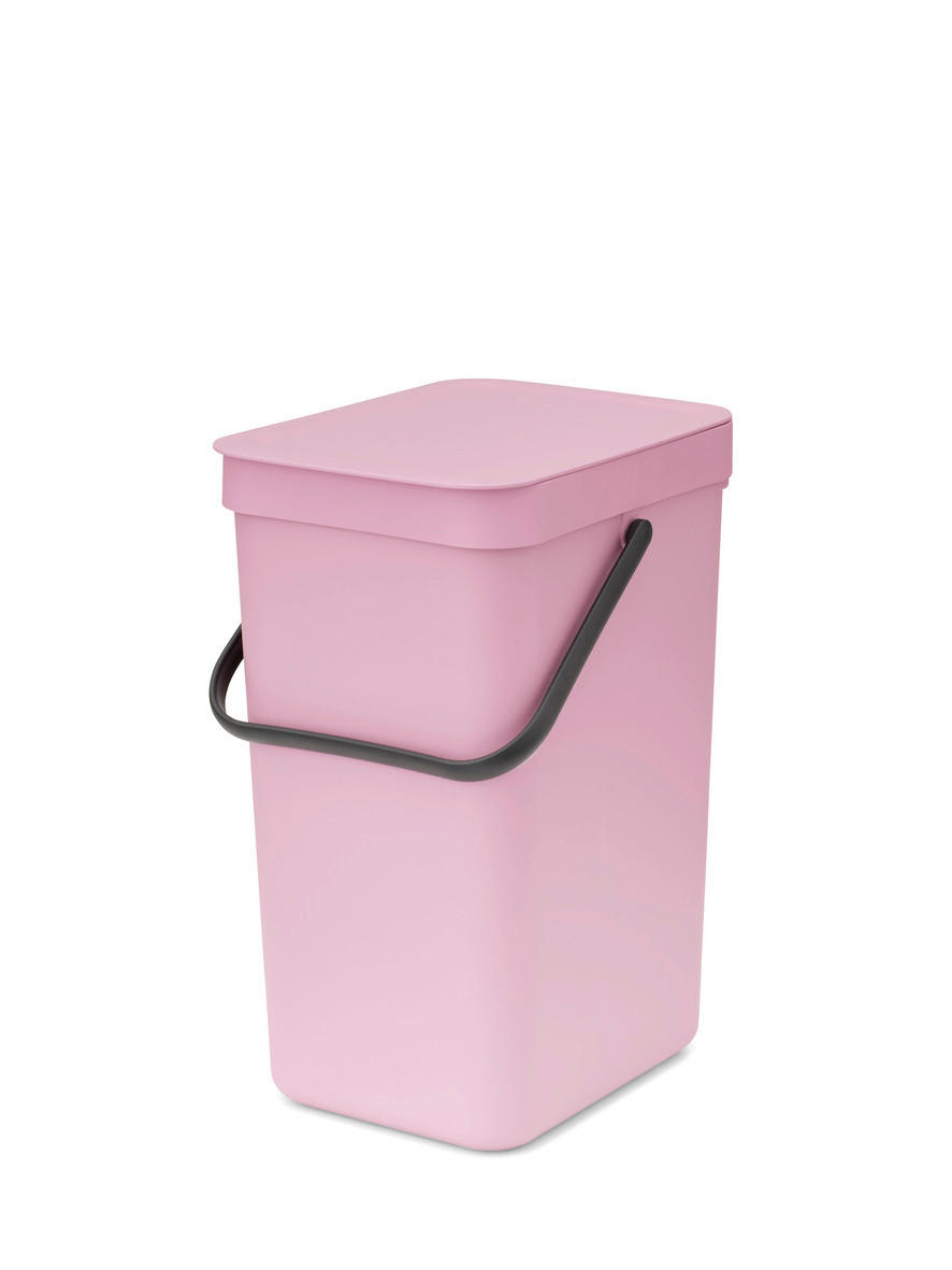 ABFALLEIMER Kunststoff   - Pink, Basics, Kunststoff (24.9/35.10/20cm) - Brabantia