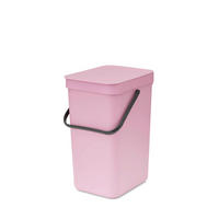 ABFALLEIMER Kunststoff   - Pink, Basics, Kunststoff (24.9/35.10/20cm) - Brabantia