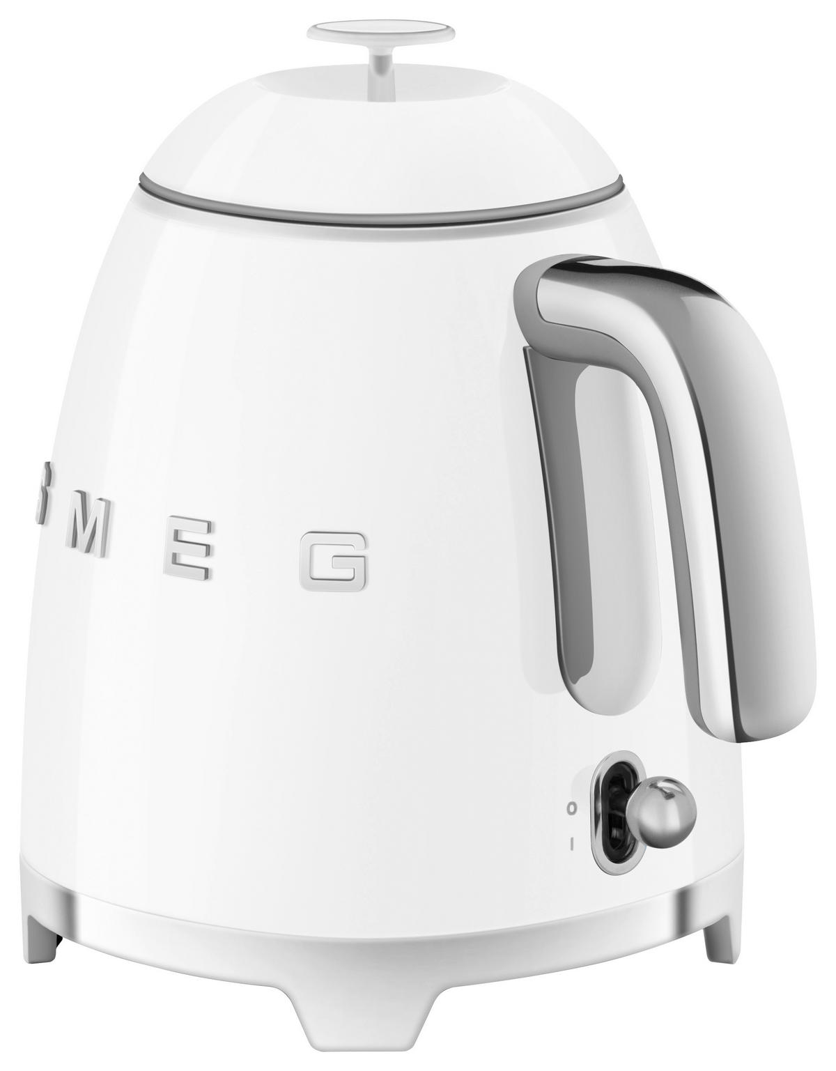 WASSERKOCHER 0.8 l  - Weiss, Basics, Metall (20/20/15cm) - SMEG