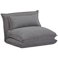 SCHLAFSESSEL in Webstoff Grau  - Grau, MODERN, Textil (85,5/59/67cm) - MID.YOU