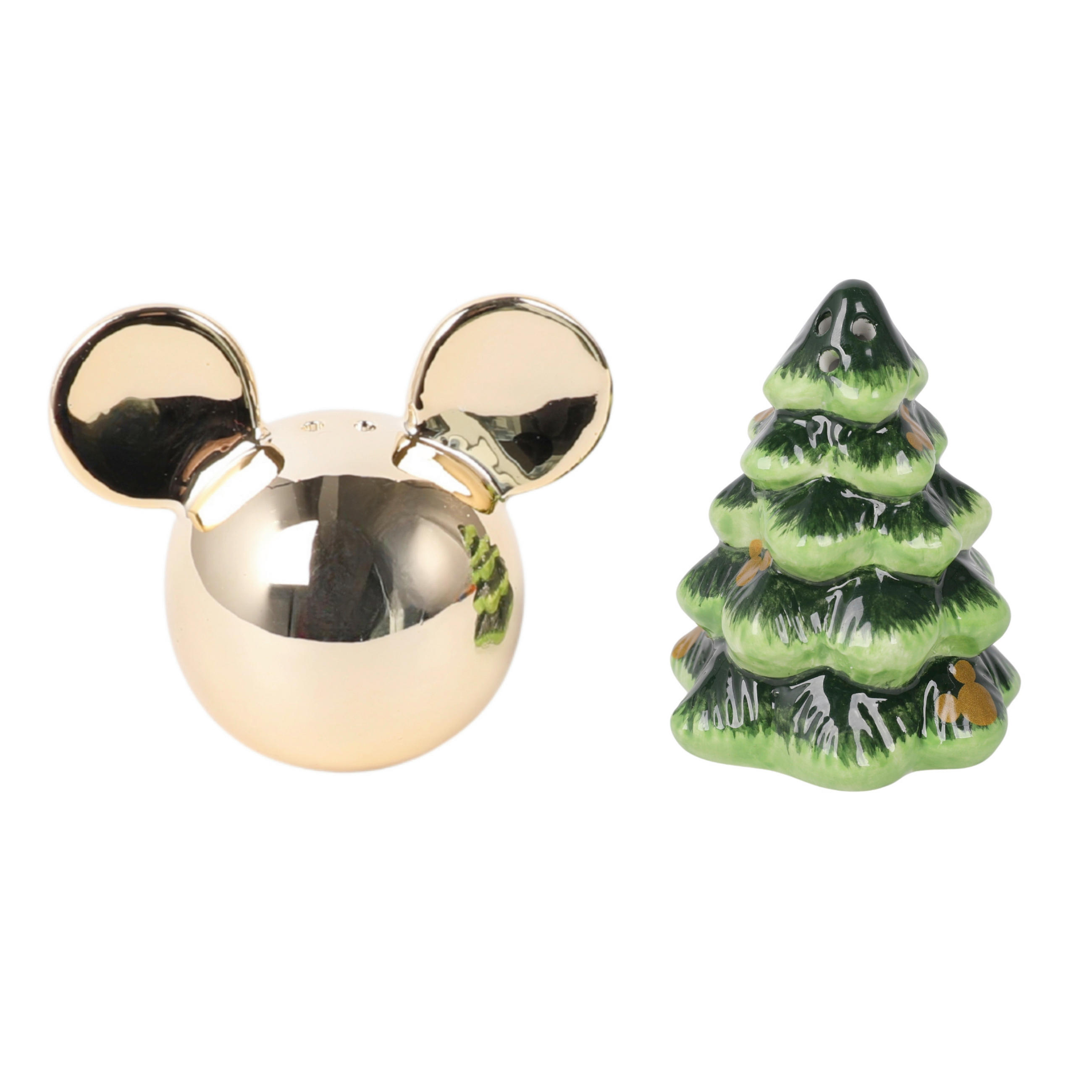 SALZ- UND PFEFFERSTREUER Mickey & Minnie  - Multicolor, Basics, Keramik (13/9.5/7cm) - Disney