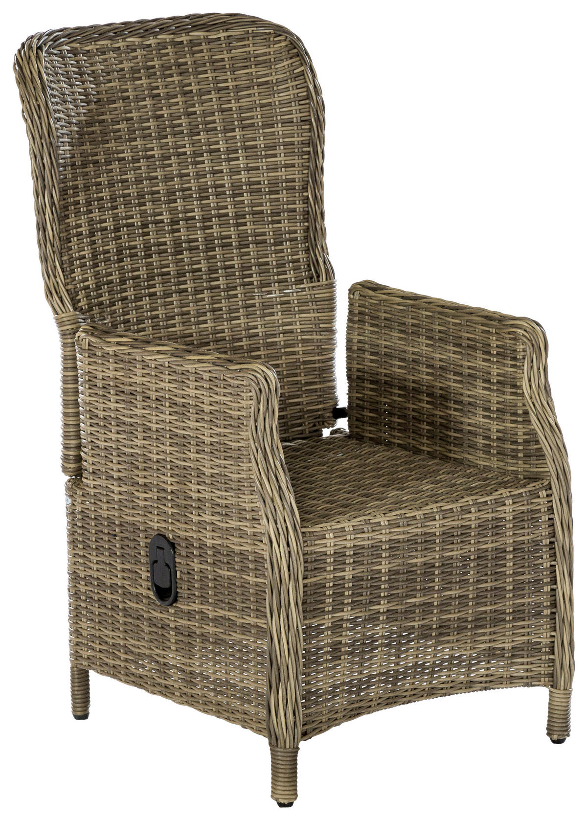 GARTENSET Stahl  - Naturfarben/Grau, MODERN, Kunststoff/Textil - Gardenson