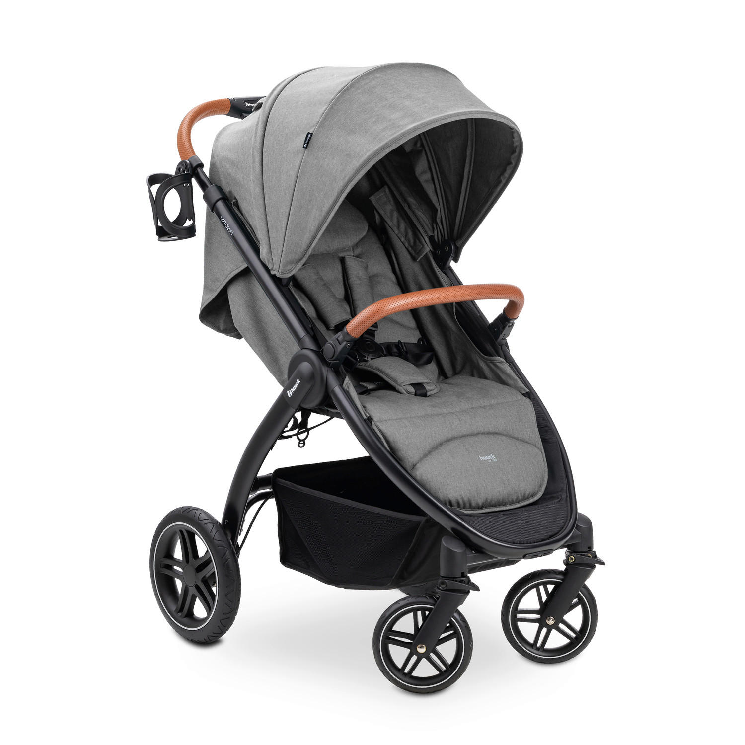 BUGGY Uptown  - Schwarz/Grau, Basics, Kunststoff/Textil (59.5/107/85cm) - Hauck