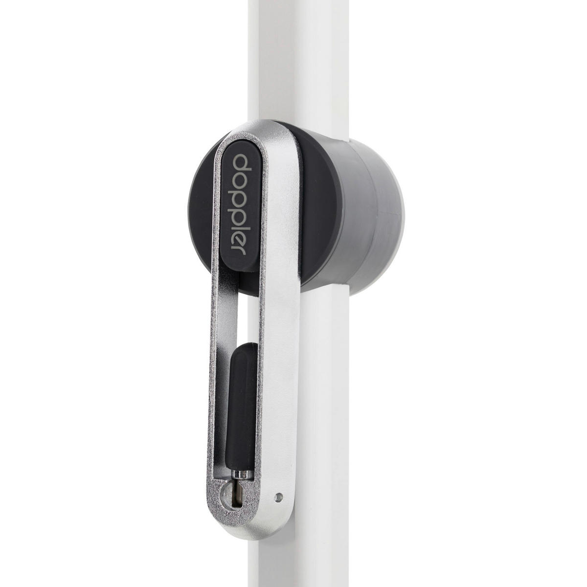 SONNENSCHIRM 210x140 cm Bordeaux  - Bordeaux/Silberfarben, Design, Textil/Metall (220/140cm) - Doppler