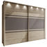 SCHWEBETÜRENSCHRANK in Eiche Braun, Eichefarben - Eichefarben/Braun, KONVENTIONELL, Glas/Holzwerkstoff (300/236/80cm) - Xora SCHWEBETÜRENSCHRANK in Eiche Braun, Eichefarben - Eichefarben/Braun, KONVENTIONELL, Glas/Holzwerkstoff (300/236/80cm) - Xora
