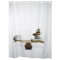 DUSCHVORHANG 180/200 cm  - Multicolor, KONVENTIONELL (180/200cm) - Spirella