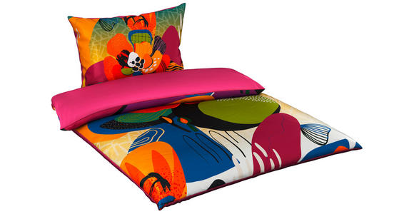 WENDEBETTWÄSCHE 140/200 cm  - Pink/Multicolor, Trend, Textil (140/200cm) - Esposa