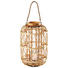 LATERNE - Naturfarben, Glas/Holz (32/53cm) - Ambia Home