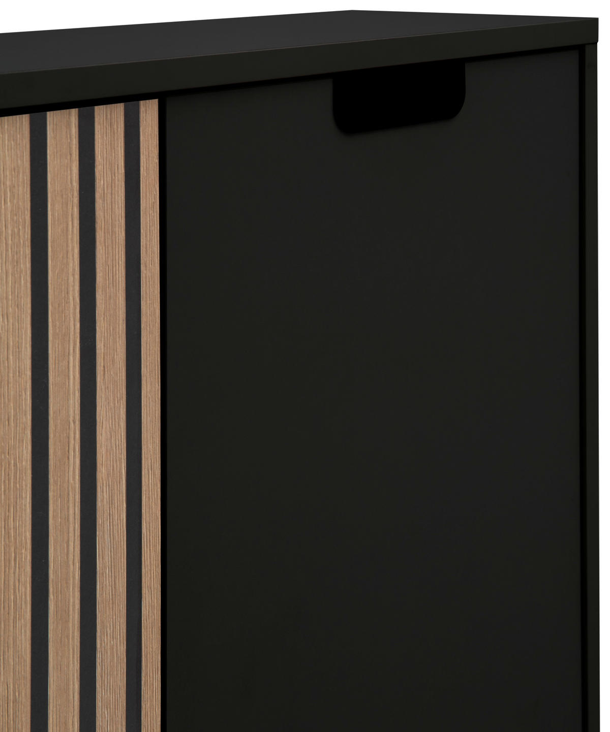 HIGHBOARD  in 59,8/124/19,55 cm  - Eichefarben/Schwarz, Design, Holzwerkstoff/Kunststoff (59,8/124/19,55cm) - MID.YOU
