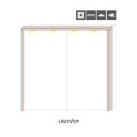 OKRASNI OKVIR - kašmir, Design, leseni material (2,5/228/17,5cm) - Hom`in