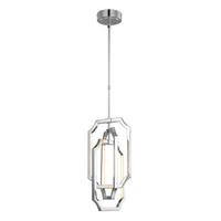 HÄNGELEUCHTE 25.7/69.5 cm    - Nickelfarben, Design, Metall (25.7/69.5cm) - Elstead Lighting