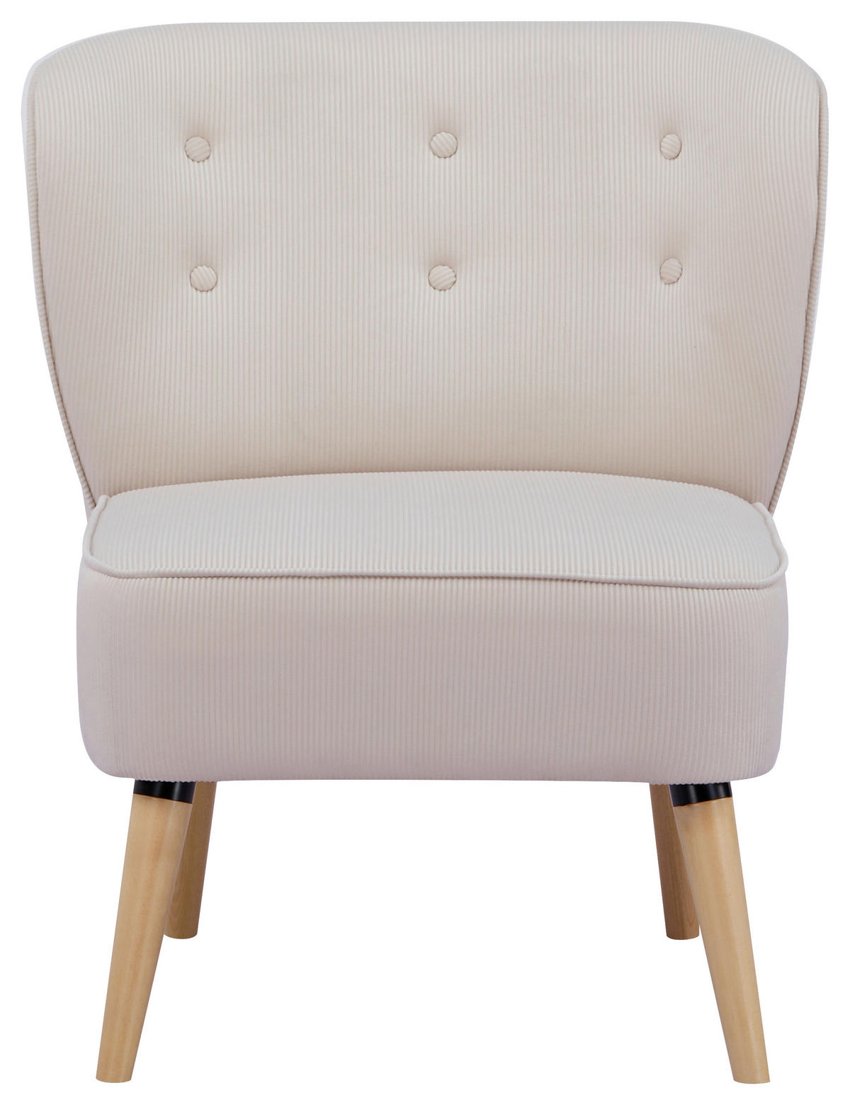 KŘESLO, textil, béžová - přírodní barvy/béžová, Design, dřevo/textil (75/82/80cm) - Livetastic