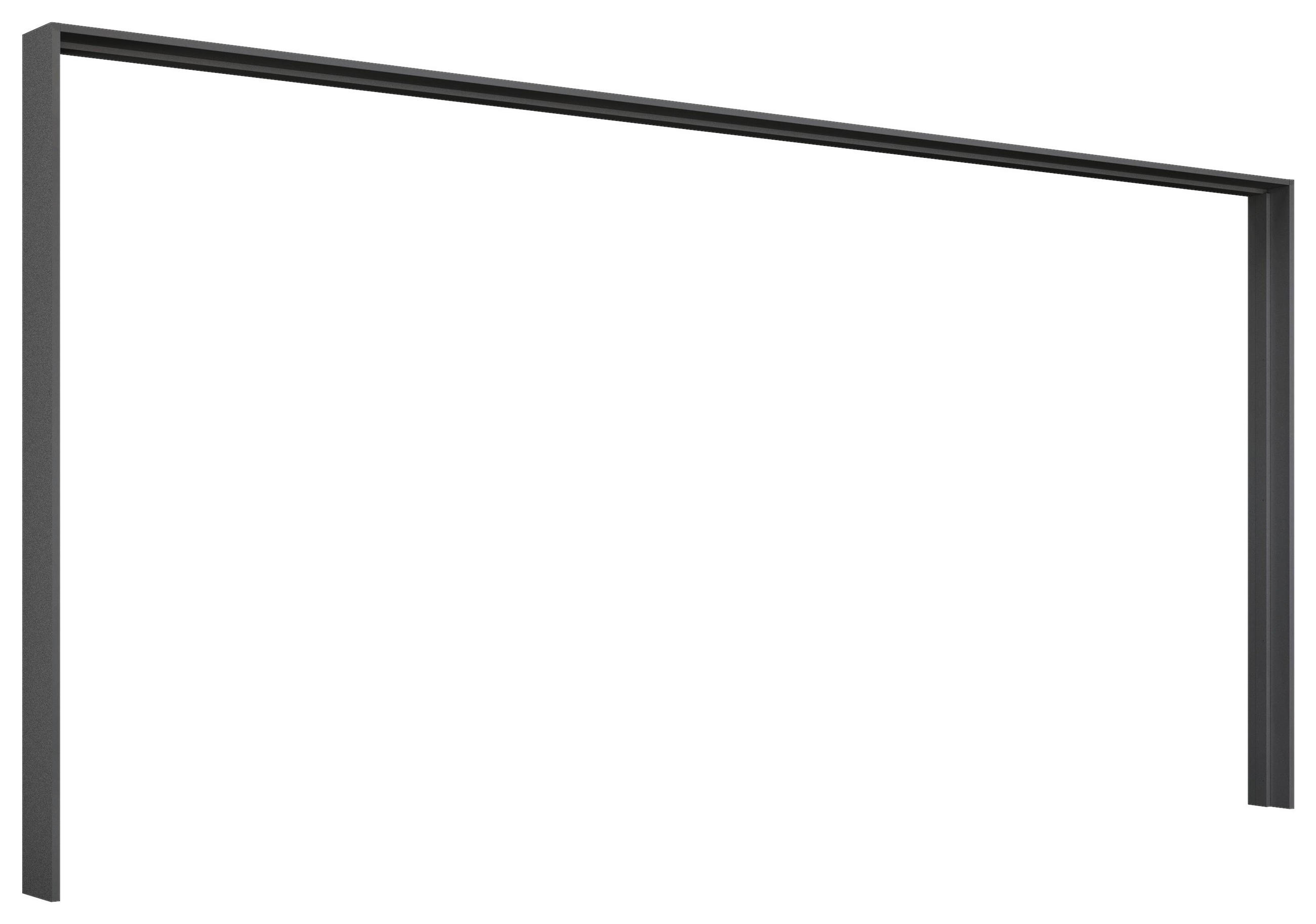 PASSEPARTOUTRAHMEN 278/233/64 cm Grau  - Grau, MODERN, Holzwerkstoff (278/233/64cm) - Luca Bessoni