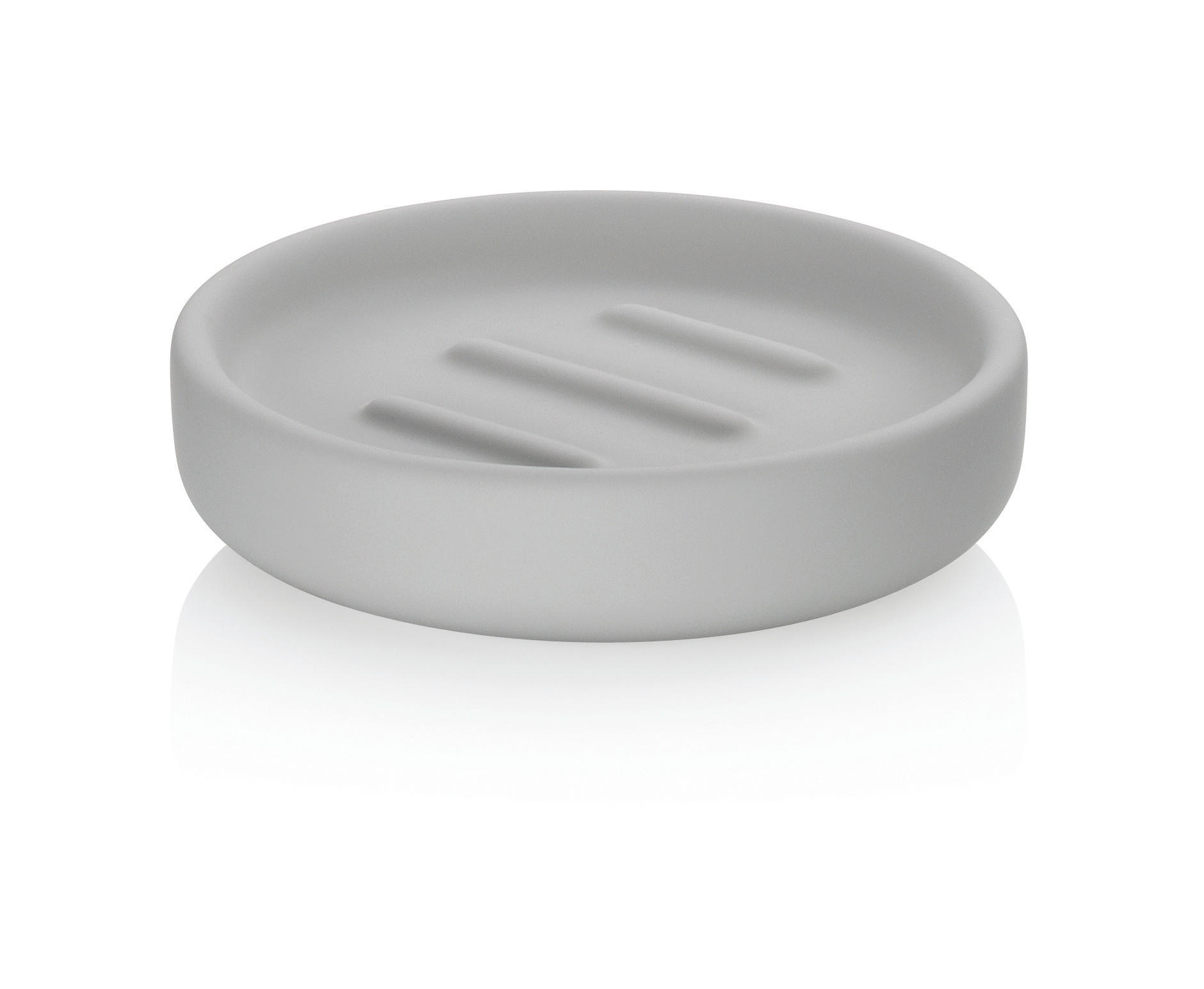 SEIFENSCHALE Keramik  - Hellgrau, Basics, Keramik (11,5/3cm) - Kela