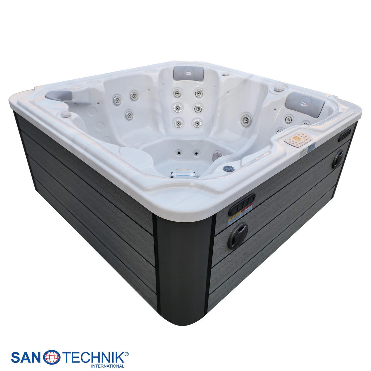 WHIRLPOOL XXL1912  - Weiß/Grau, Basics, Kunststoff (210/95/210cm)