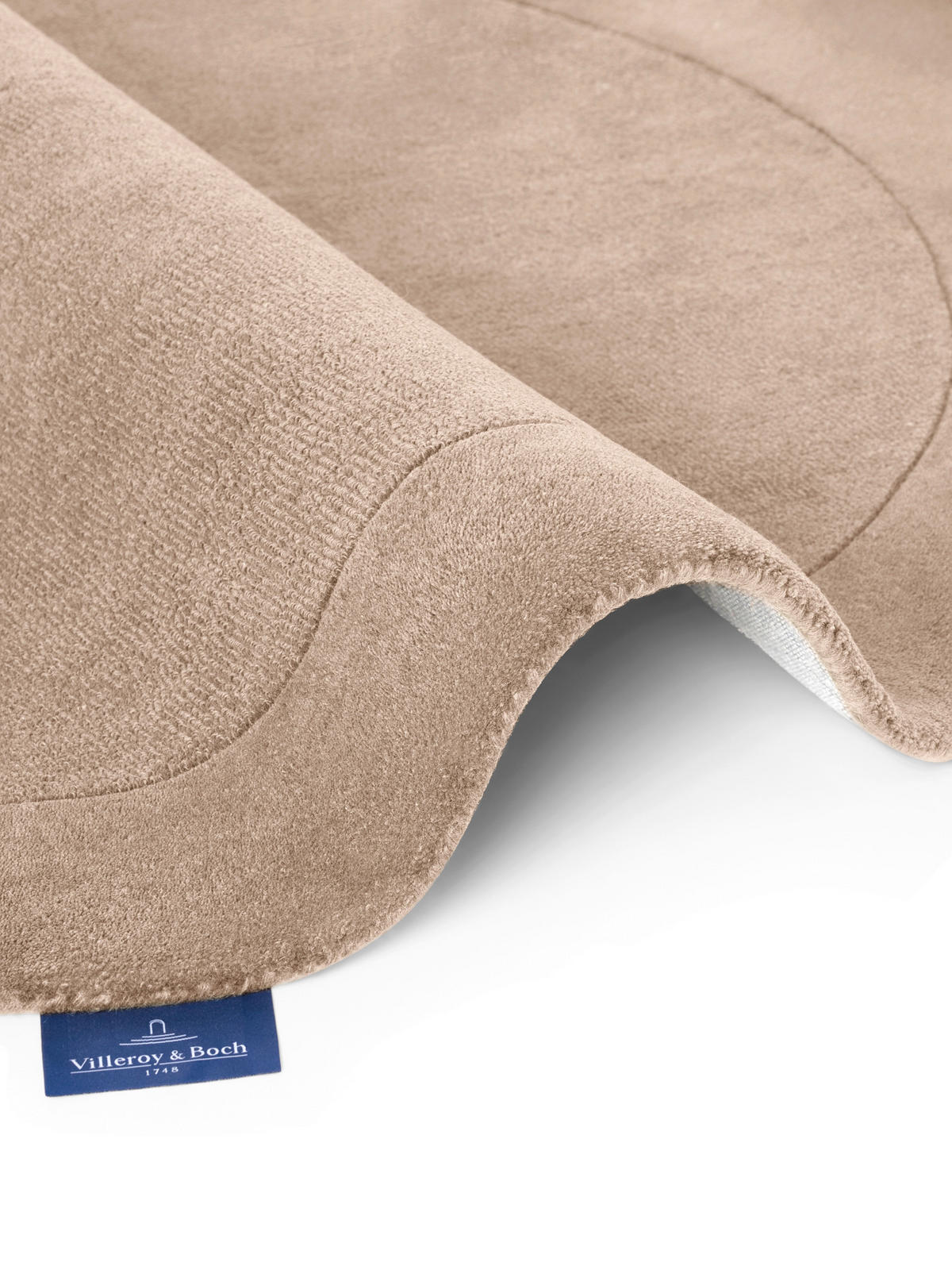WOLLTEPPICH 160 cm 1812 Creme organisch  - Creme, KONVENTIONELL, Textil (160cm) - Villeroy & Boch