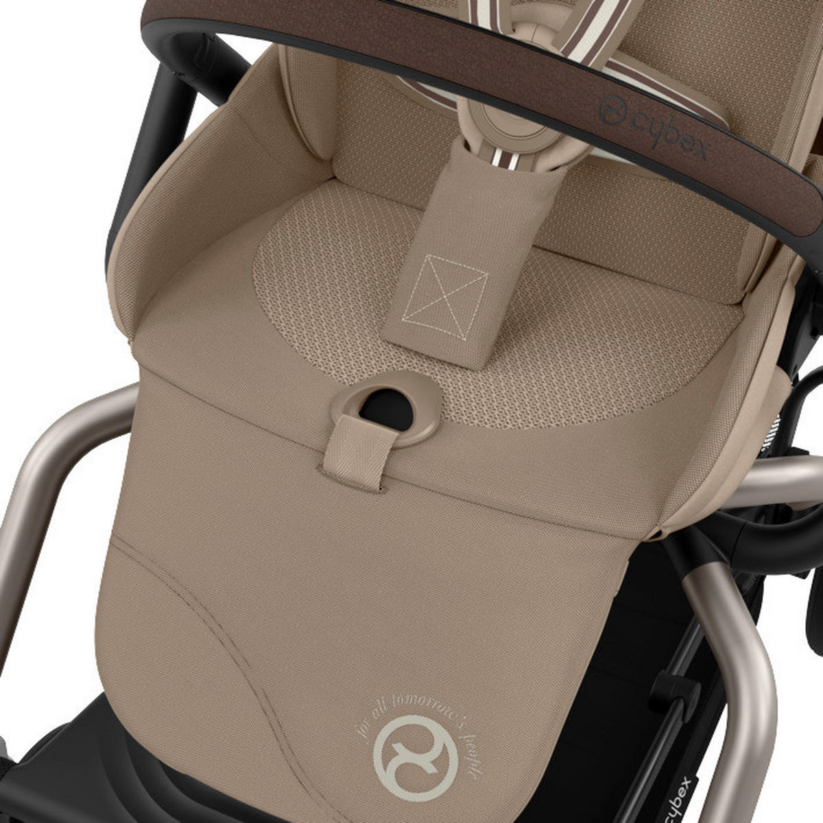 BUGGY Eezy S Twist+2  - Taupe/Beige, Basics, Kunststoff/Textil (80.5/45/105cm) - Cybex