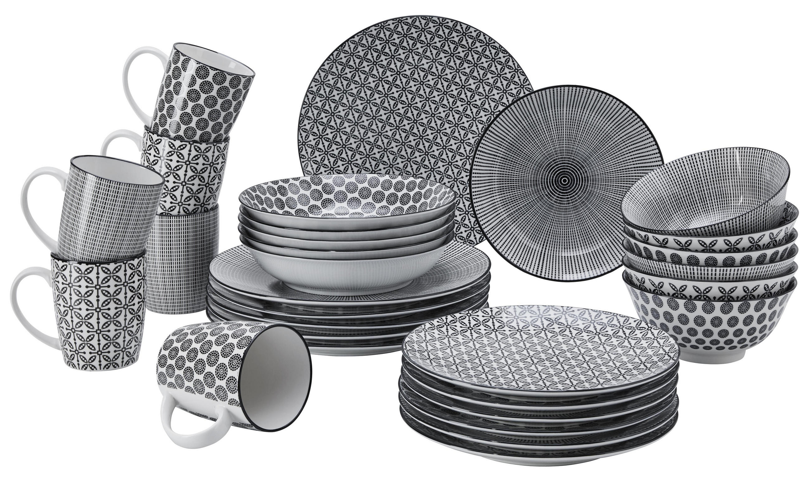 Kombiservice 30-teilig