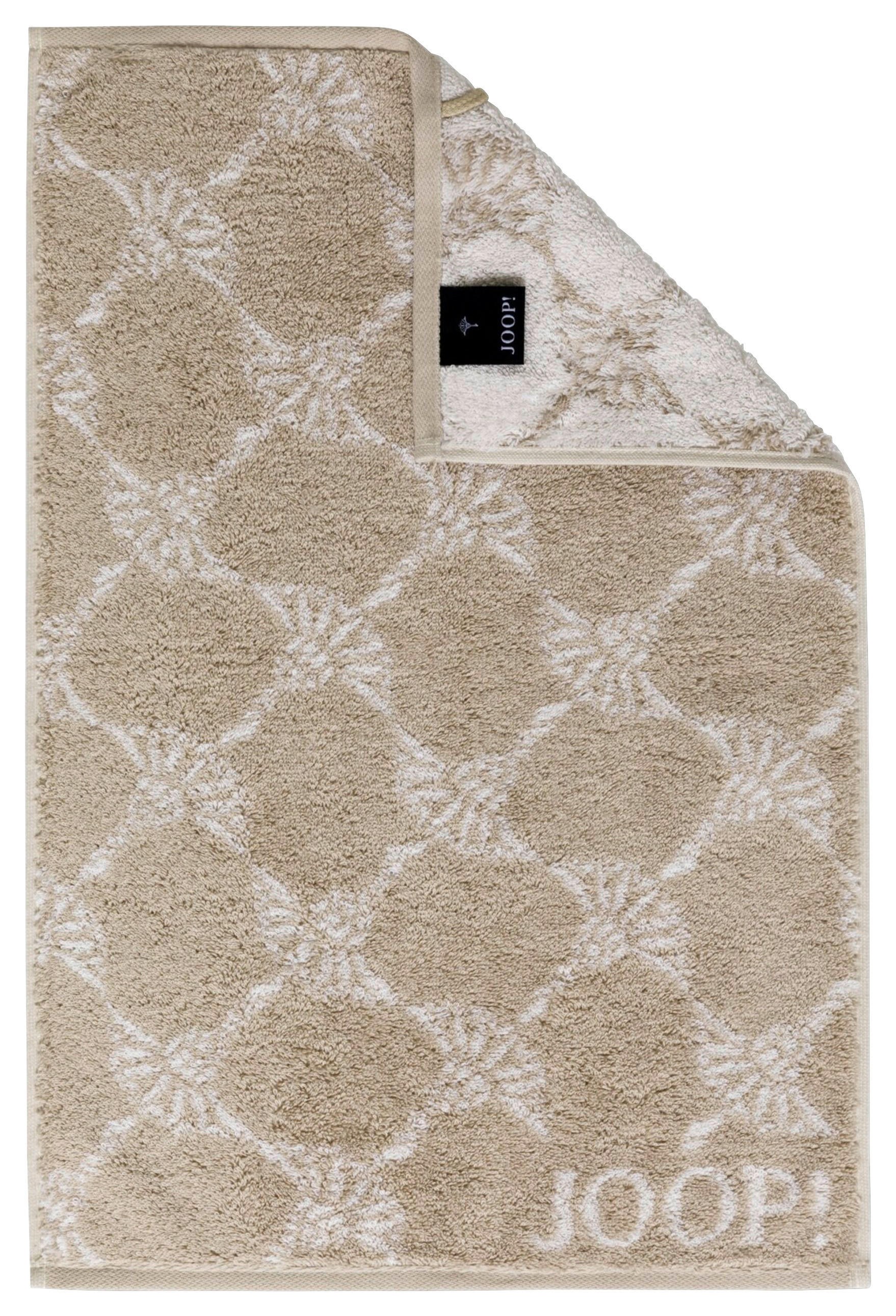 GÄSTETUCHSET Classic Cornflower Creme 3-teilig 30/50 cm  - Creme, Basics, Textil (30/50cm) - Joop!