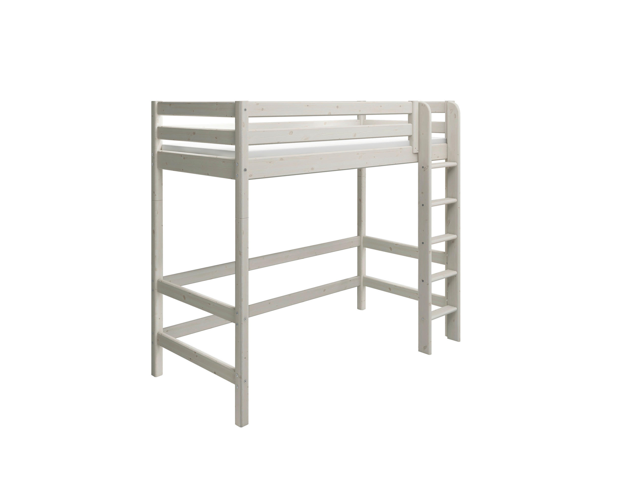 HOCHBETT 90/200 cm Weiß  - Buchefarben/Weiß, Basics, Holz (90/200cm) - Flexa