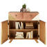 KOMMODE 90/90/40 cm - Silberfarben/Goldfarben, Natur, Holz/Metall (90/90/40cm) KOMMODE 90/90/40 cm - Silberfarben/Goldfarben, Natur, Holz/Metall (90/90/40cm)