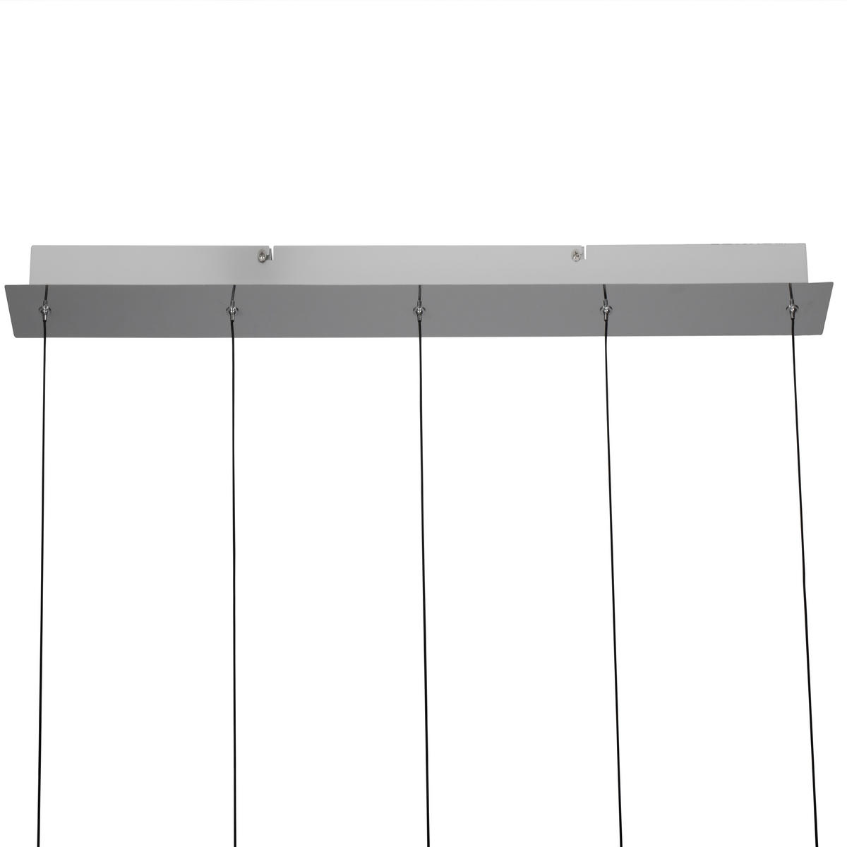 LED-HÄNGELEUCHTE 92/8,5/150 cm   - Schwarz, Design, Glas/Metall (92/8,5/150cm)