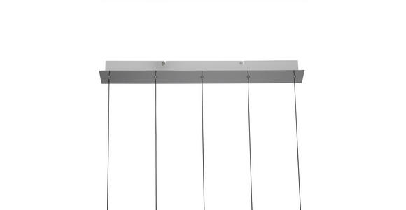 LED-HÄNGELEUCHTE 92/8,5/150 cm  - Schwarz, Design, Glas/Metall (92/8,5/150cm) - Ambiente