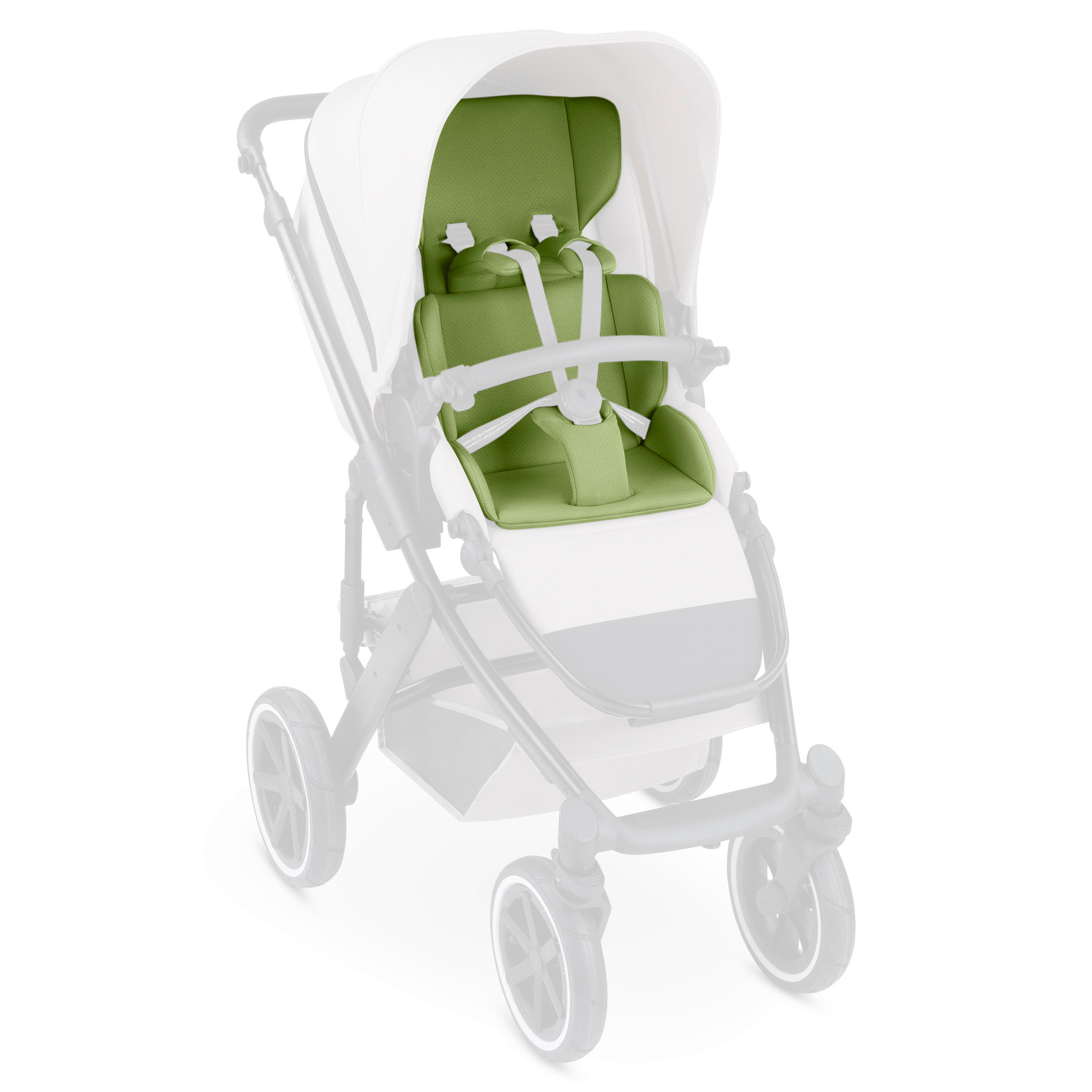 KINDERWAGENEINLAGE - Grün, Basics, Textil (42/31/7cm) - ABC Design