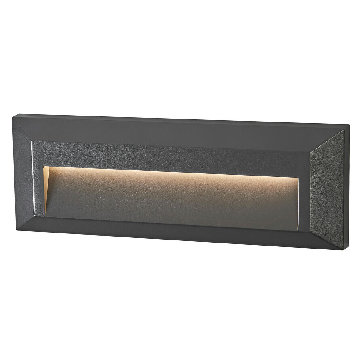 LED-AUßENLEUCHTE 23/2,7/8 cm   - Dunkelgrau, Basics, Kunststoff (23/2,7/8cm) - Osram
