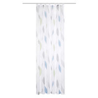 SCHLAUFENSCHAL  transparent  140/225  cm   - Apfelbaumfarben/Hellgrün, KONVENTIONELL, Textil (140/225 cm)