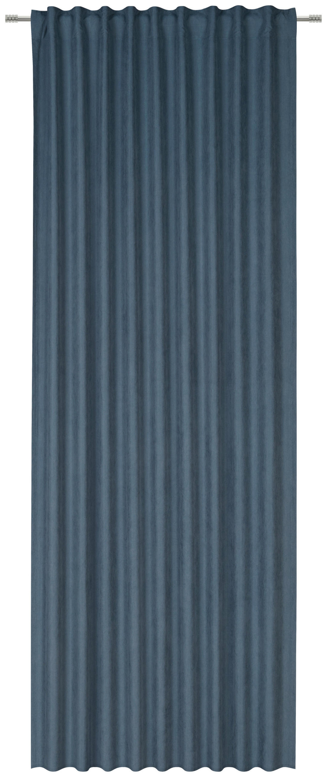 KÉSZFÜGGÖNY részben fényzáró  - kék, Basics, textil (140/245cm) - Esposa