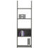 REGAL Anthrazit - Anthrazit/Grau, Design, Holzwerkstoff/Kunststoff (56/184/29cm) - CARRYHOME