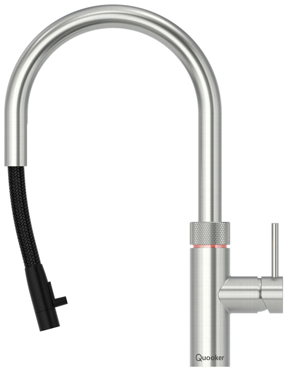 KÜCHENARMATUR 3XRVS  - Edelstahlfarben, Basics, Metall (24,3/41,1cm) - Quooker