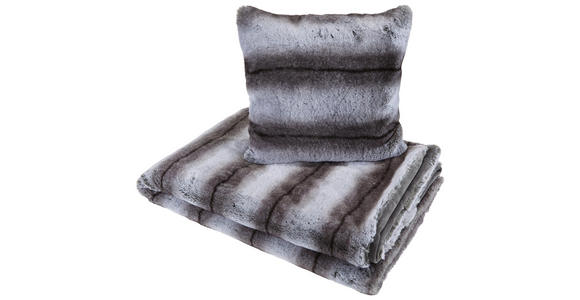 FELLDECKE 150/200 cm - Grau, KONVENTIONELL, Textil (150/200cm) - Ambiente