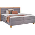 BOXBETT 160/200 cm  in Grau, Eiche Artisan  - Eiche Artisan/Grau, KONVENTIONELL, Holz/Textil (160/200cm) - Carryhome