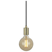 HÄNGELEUCHTE Skandinavisch, Modern 4,5/8 cm  - Messingfarben, Basics, Metall (4,5/8cm) - Markslöjd