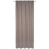 VERDUNKELUNGSVORHANG black-out (lichtundurchlässig)  - Taupe, Basics, Textil (135/245cm) - Esposa