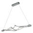 LED-HÄNGELEUCHTE - Nickelfarben, MODERN, Metall (117/150/15cm) LED-HÄNGELEUCHTE - Nickelfarben, MODERN, Metall (117/150/15cm)