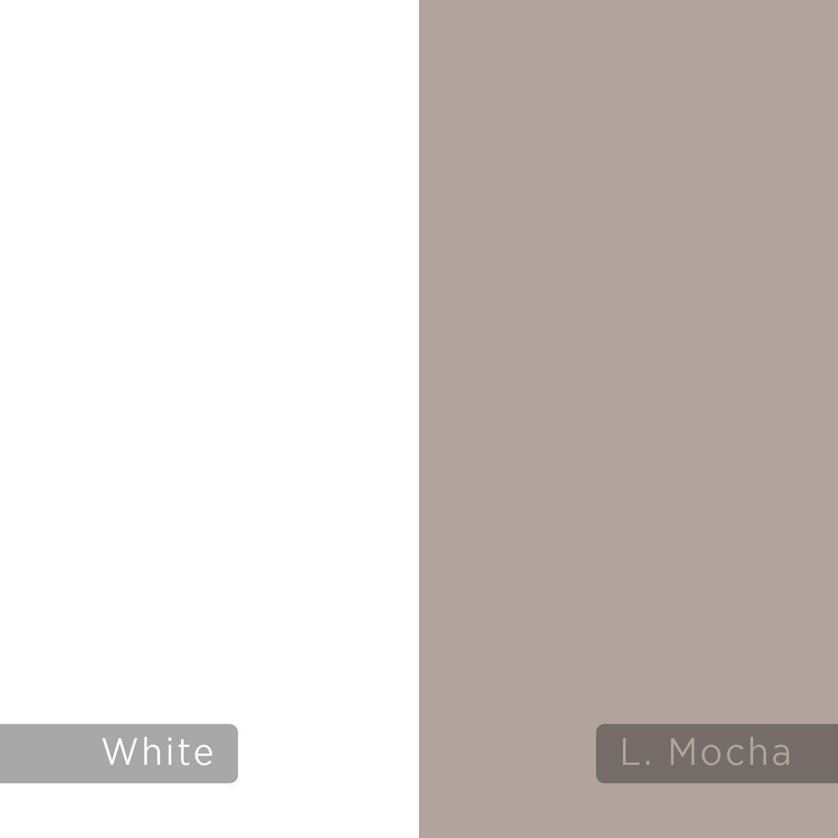 BOKHYLLA i 37/141/24 cm vit, mocca  - vit/mocca, Design, trämaterial (37/141/24cm) - Livetastic