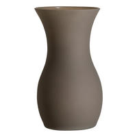 VASE  - Braun, Basics, Glas (14/14/25cm) - Ritzenhoff Breker