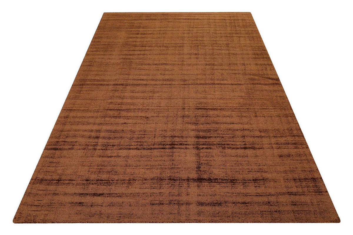 HANDWEBTEPPICH  Wohnzimmer 110/170 cm Gil Rotbraun rechteckig  - Rotbraun, KONVENTIONELL, Textil (110/170cm) - Esprit