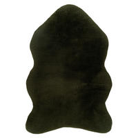 KRZNENI TEPIH 60/90 cm   tamno zelena  Heaven  - tamno zelena, Lifestyle, tekstil (60/90cm)