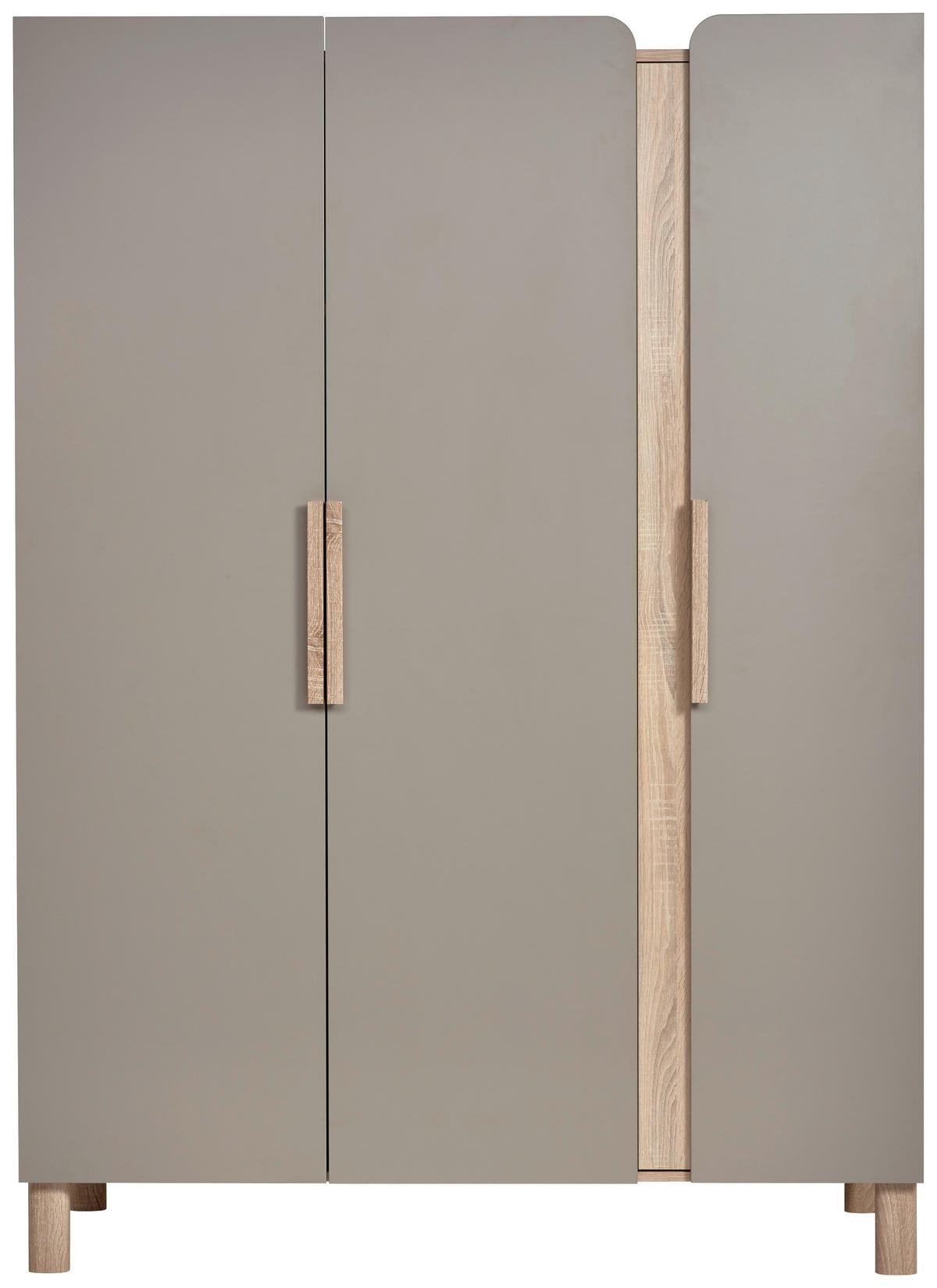 ORMAR ZA DJEČJU ODJEĆU  Nomi  - taupe/hrast Sonoma, Trend, drvni materijal (140/195/51cm) - Jimmylee