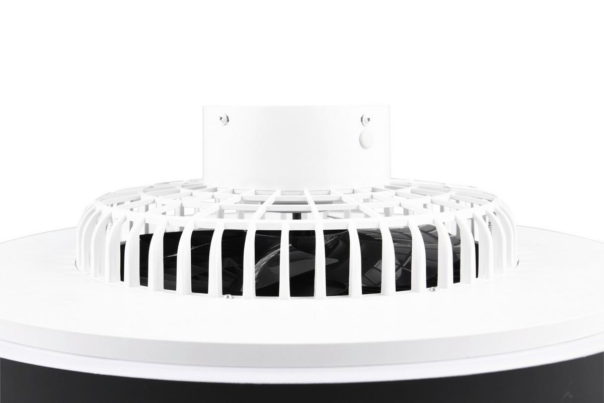 DECKENVENTILATOR  58,0/18,0 cm    - Schwarz, Lifestyle, Kunststoff (58,0/18,0cm)