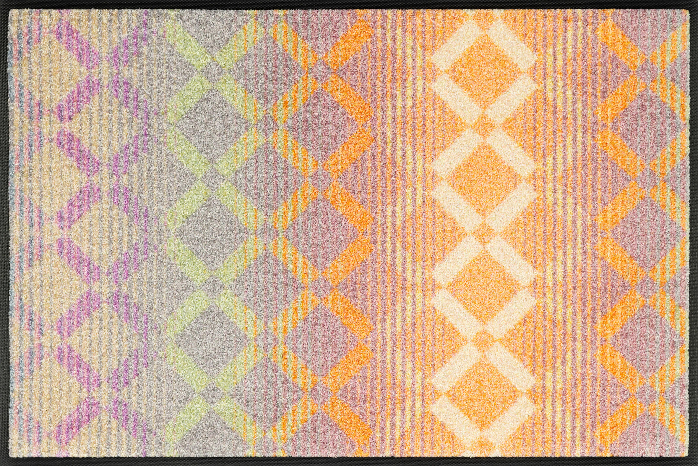 FUßMATTE 50/75 cm  - Multicolor, KONVENTIONELL, Kunststoff/Textil (50/75cm) - wash+dry