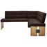 ECKBANK Wildeiche massiv Dunkelbraun, Eichefarben - Eichefarben/Dunkelbraun, KONVENTIONELL, Holz/Textil (207/169cm) - Dieter Knoll ECKBANK Wildeiche massiv Dunkelbraun, Eichefarben - Eichefarben/Dunkelbraun, KONVENTIONELL, Holz/Textil (207/169cm) - Dieter Knoll
