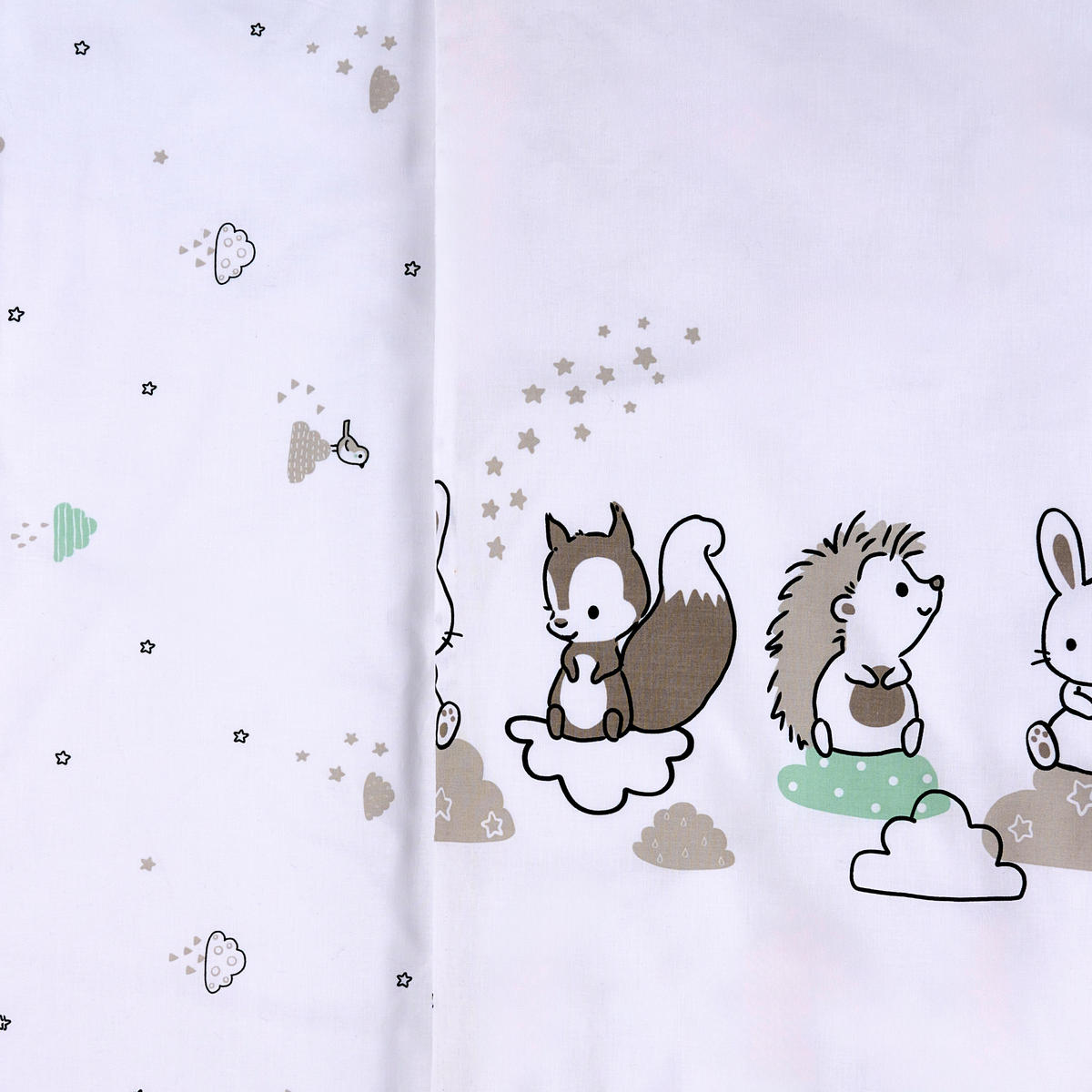 WICKELAUFLAGE 85/75 cm   - Grün, Trend, Textil (85/75cm) - Patinio