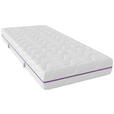KOMFORTSCHAUMMATRATZE 140/200 cm Höhe ca. 21 cm  - Weiß, Basics, Textil (140/200cm) - Sleeptex